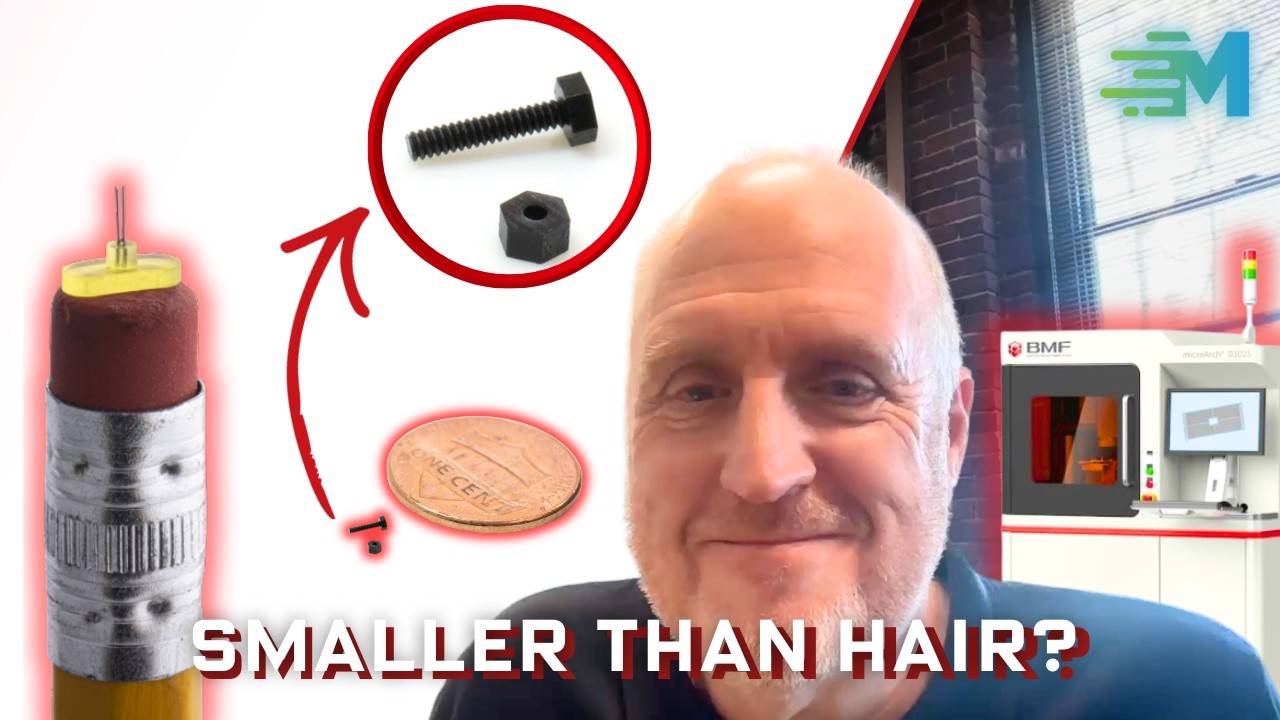 3D Printing Smaller Than a Human Hair: A BMF Deep Dive with John Kawola