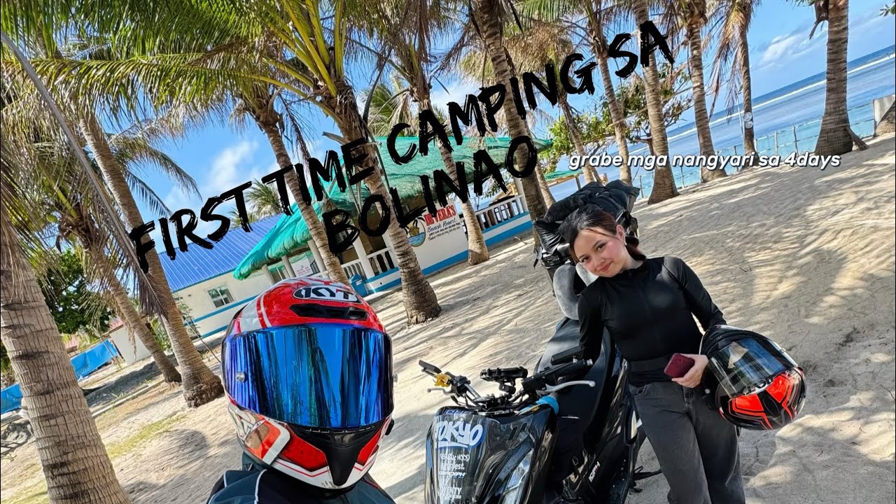 4 DAYS CAMPING SA BOLINAO PANGASINAN (FIRST  TIME NAMIN TO)