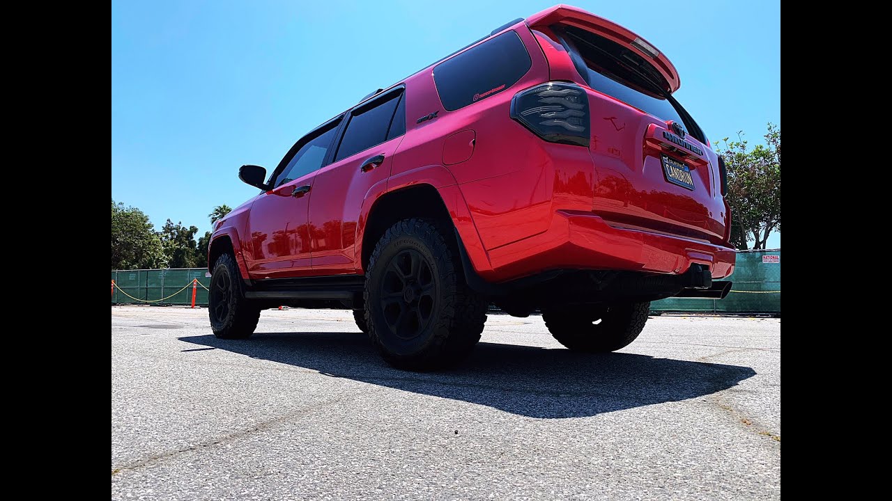 ⬛️🟥⬛️ Toyota 4Runner: Pre Dual Exhaust & More