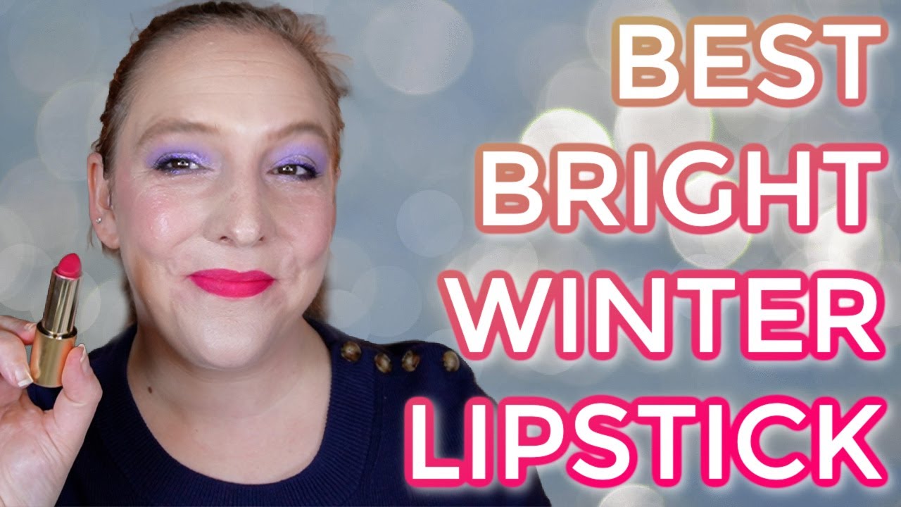 BEST WINTER LIPSTICK // Best cool toned, bright lipsticks that will help beat the winter blues