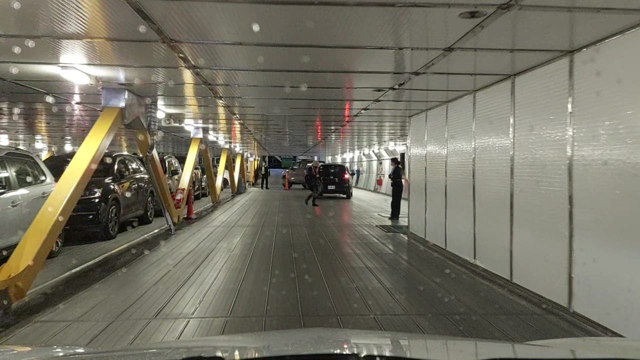 Tour driver Traveling | from Buenos Aires to Montevideo | Uruguay | Maritime trip by Buquebus [4K]