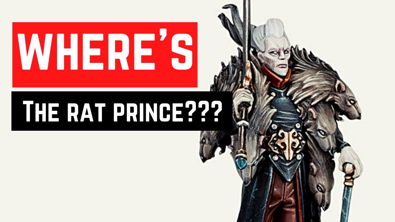 Warhammer Quest Cursed City - Where’s Kritza the Rat Prince?