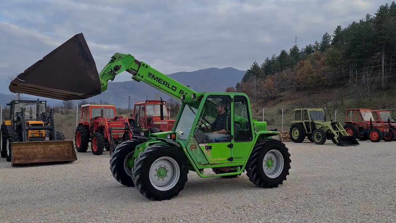 Страхотно MERLO P26.6-На реални-6400моточаса!!!!РЕАЛНИ!!!!!!!