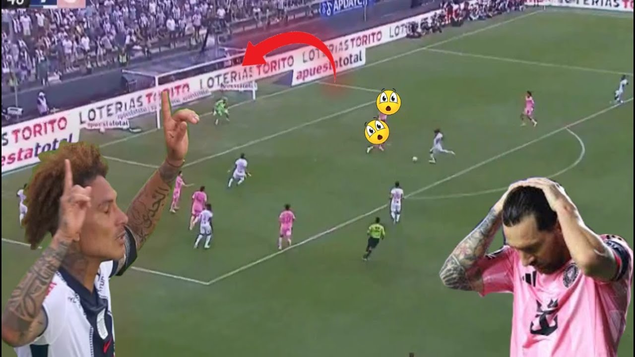 El GOLAZO de Paolo Guerrero que NI MESSI podía creer...