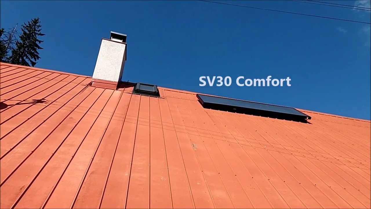 SolarVenti SV30 Comfort - př&iacute;kladov&eacute; instalace