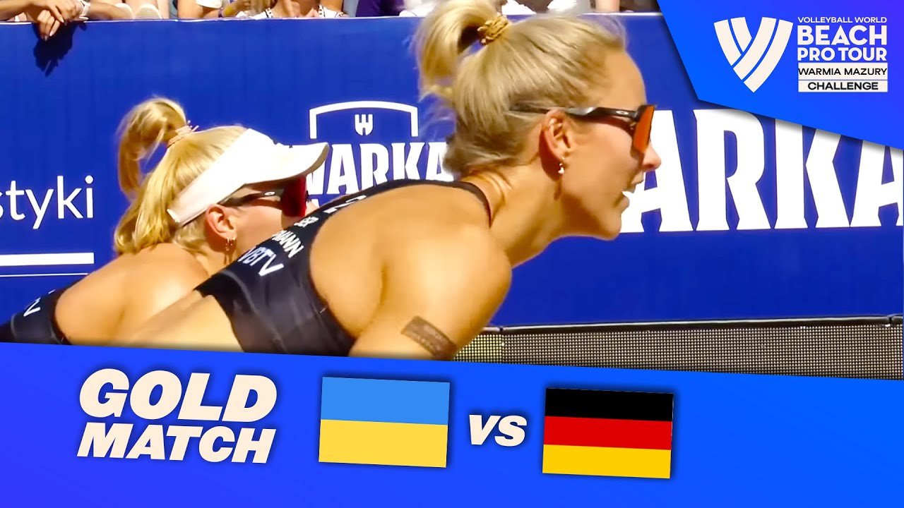 Hladun/ Lazarenko vs. Bock/Lippmann - Gold Match Highlights | Warmia Mazury 2025 #BeachProTour