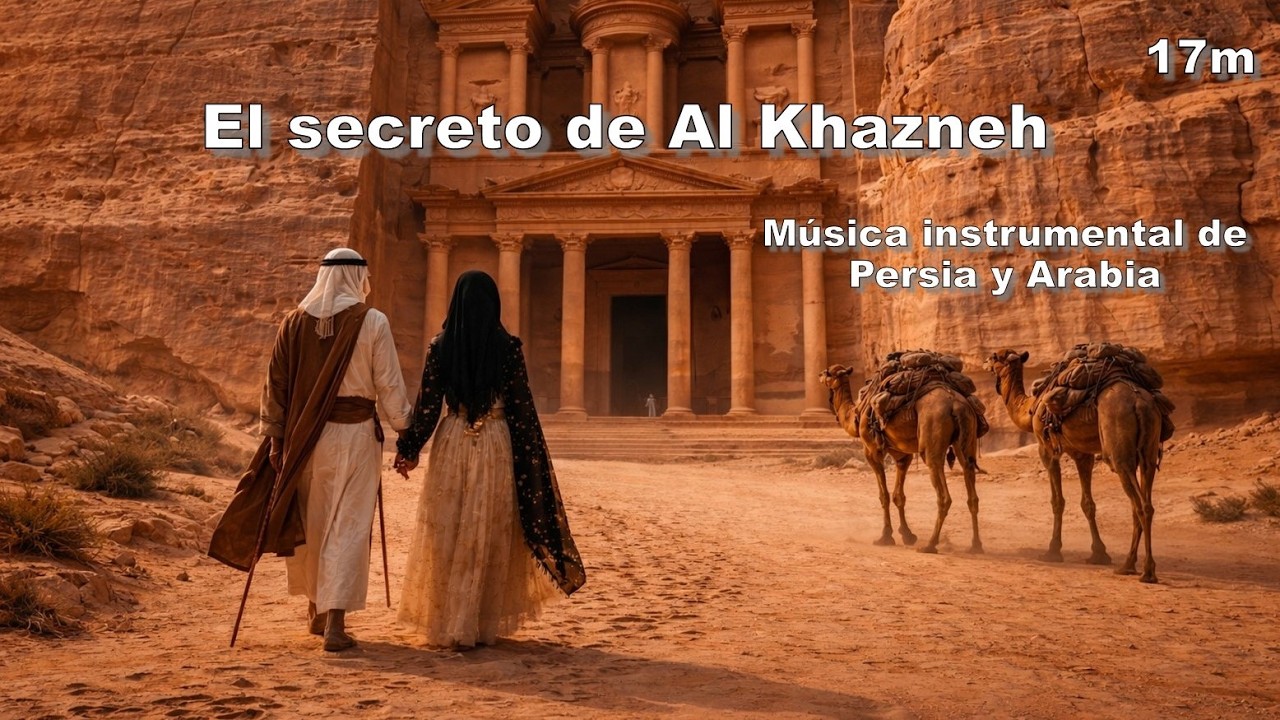 Música Persa y Árabe Instrumental 🏺 El Secreto de Al Khazneh (Petra) | 17 min