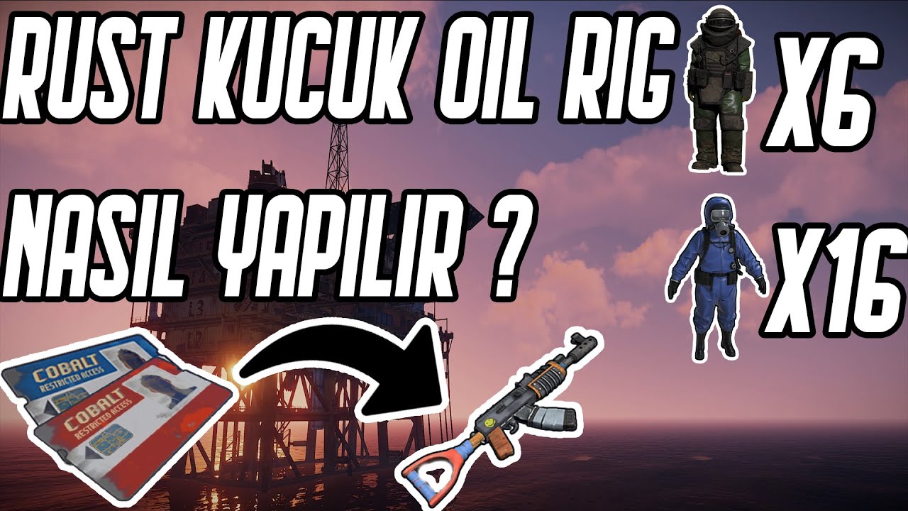 PETROL SONDAJ KULESİ NASIL YAPILIR REHBER/ RUST ÖĞRETİCİ (BÖLÜM 3/5) SMALL OİL RİG