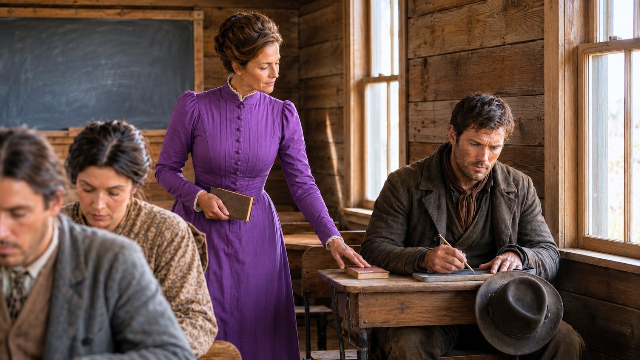 The Rancher Sat in the Back Row Every Day &mdash; She Never Once Pretended Not to Notice