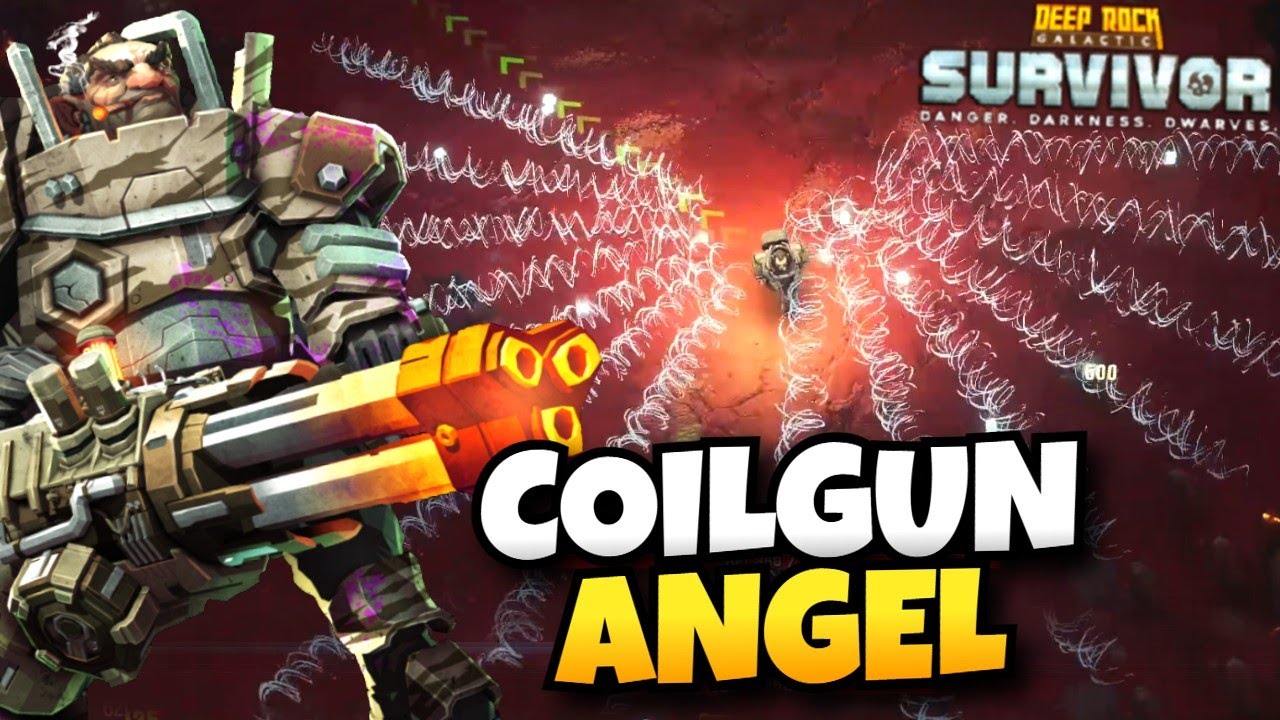 So Many Beams and Rockets on Hazard 5! Coilgun + Hurricane Mastery | Deep Rock Galactic: Survivor