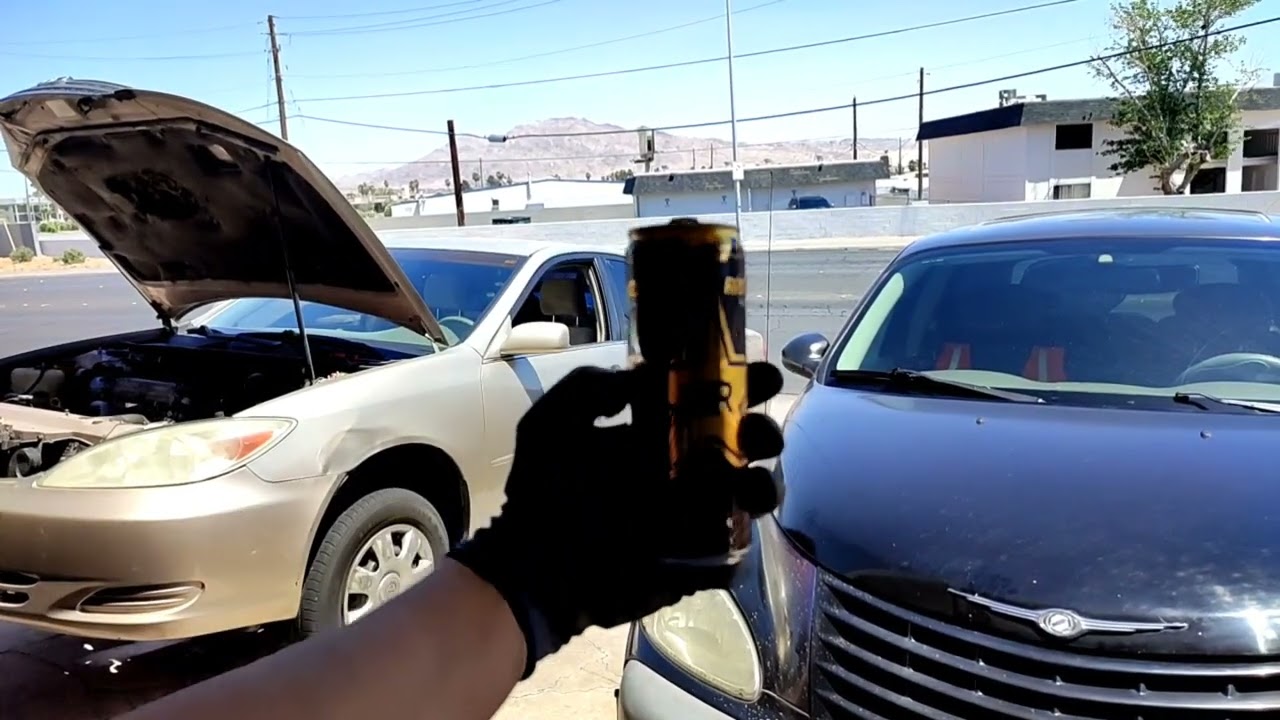 Video 01 Toyota Camry 2003. Desarmando Para cambiar la junta de la cabeza.