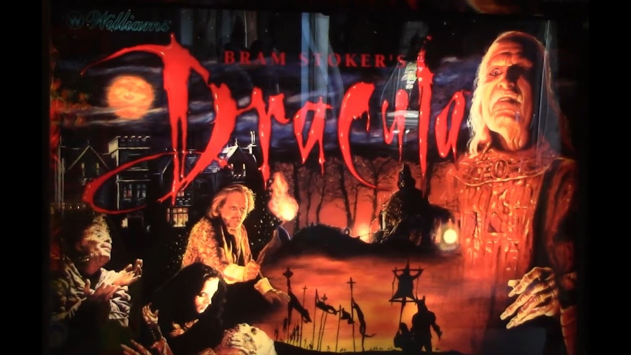 1993 Williams BRAM STOKER'S DRACULA pinball machine