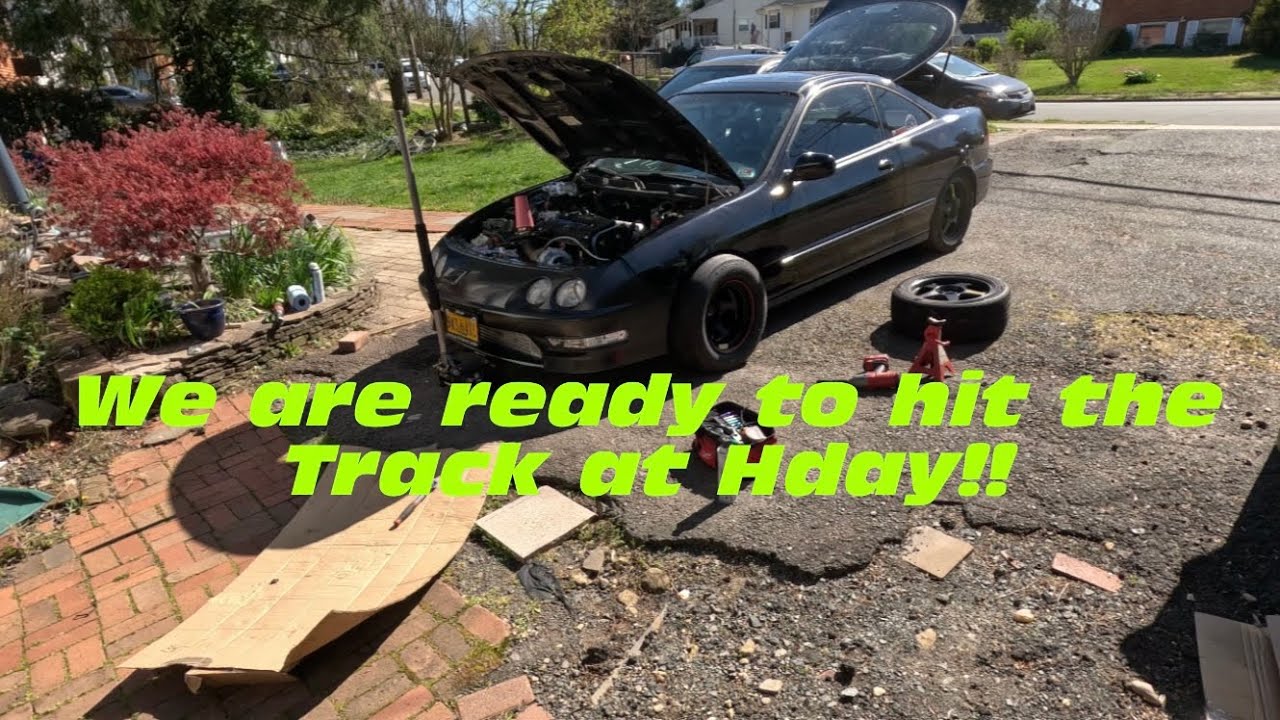 THE TURBO INTEGRA IS TRACK READY!!!