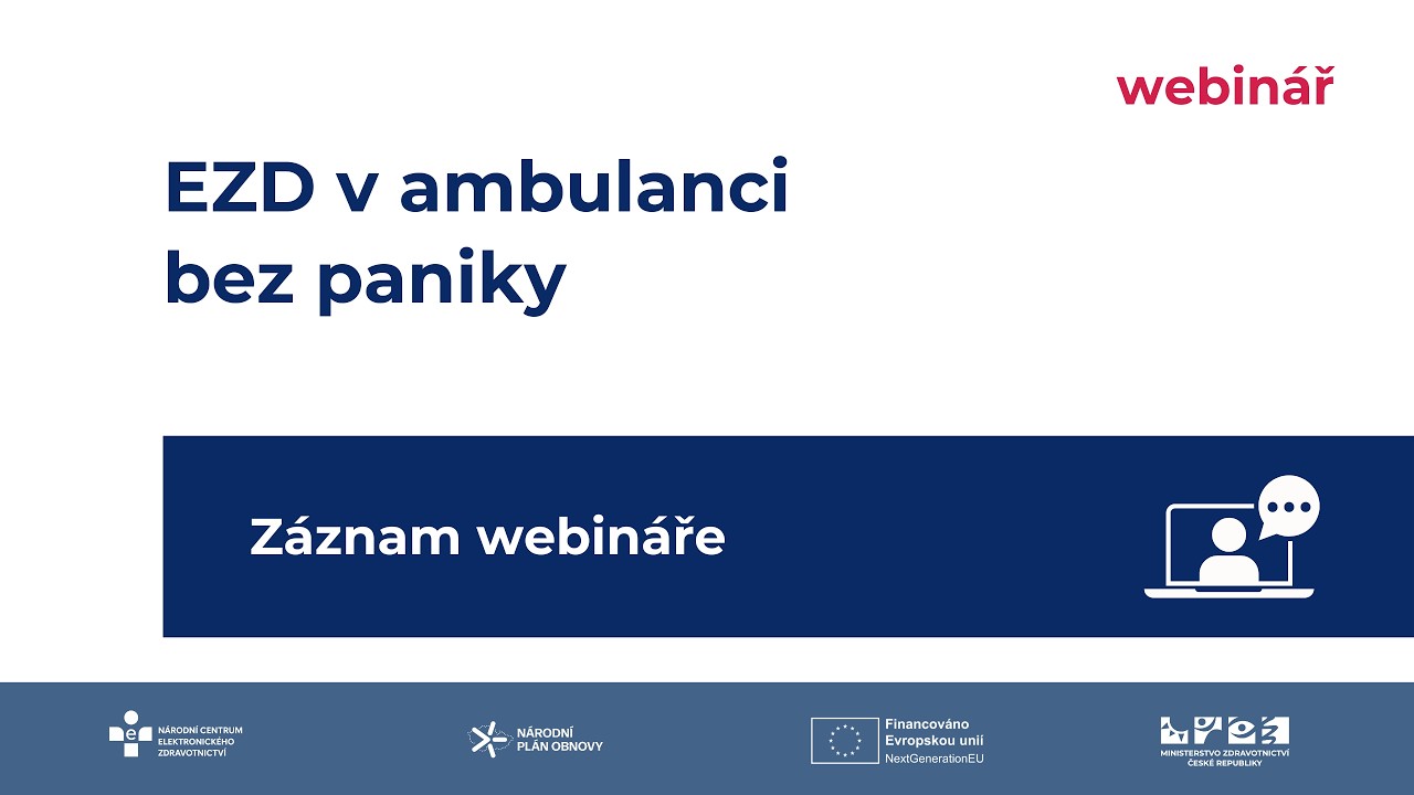 EZD v ambulanci bez paniky