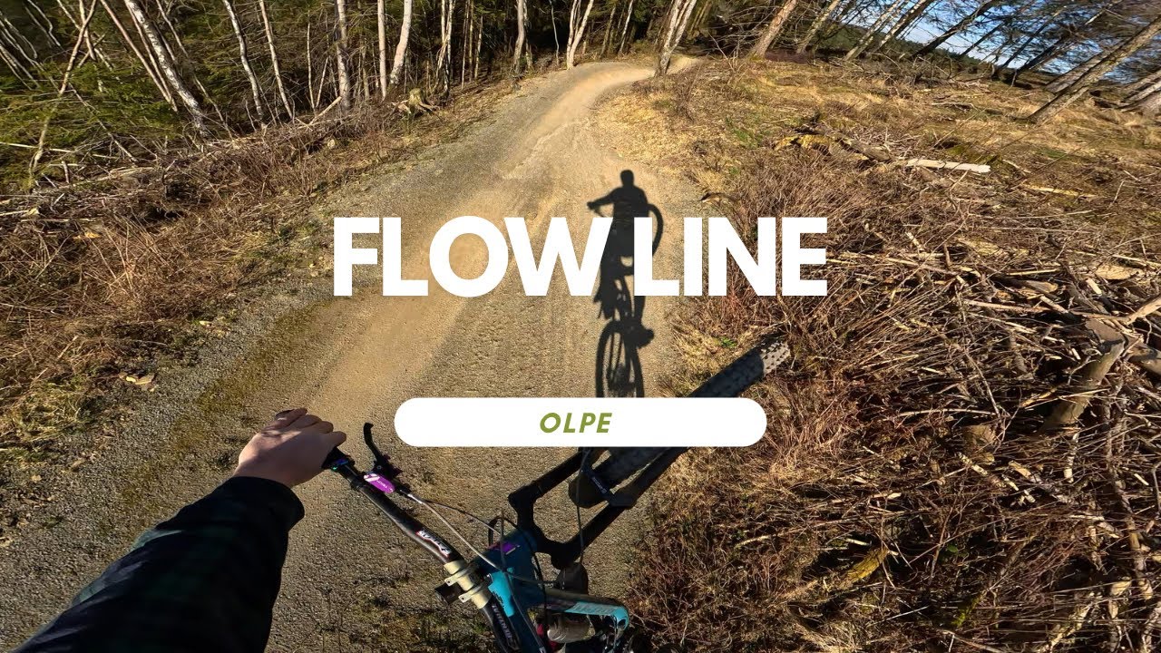 Flow Line 🔵 Bikepark Olpe Opening full run POV RAW