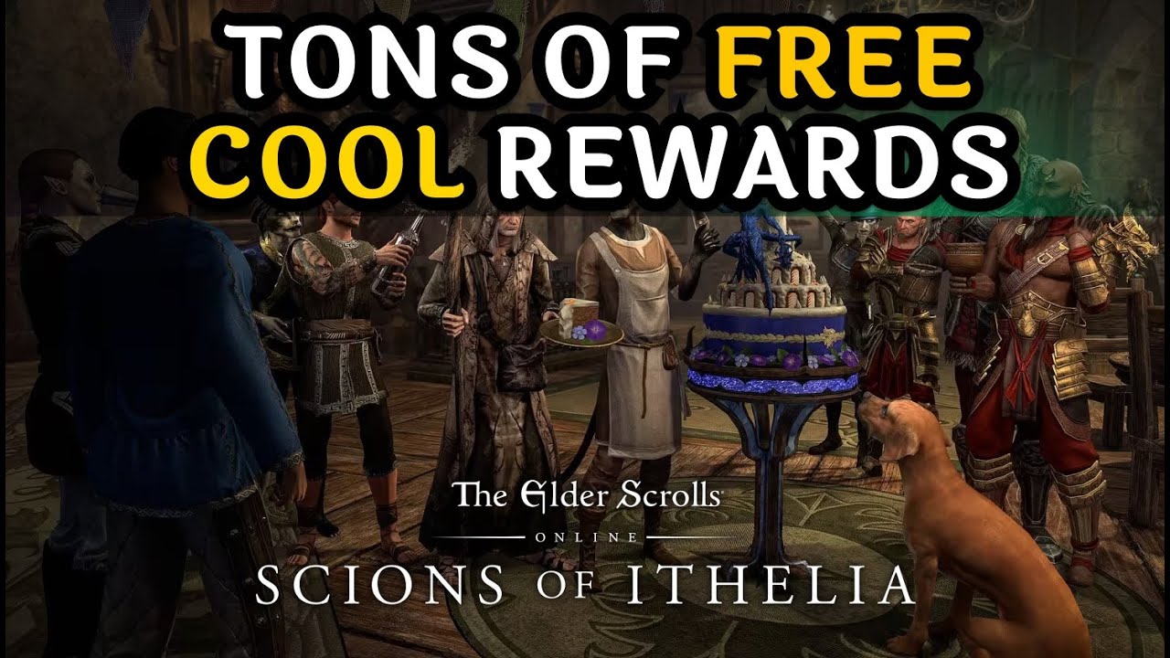 A Lot of Free Rewards in April in ESO