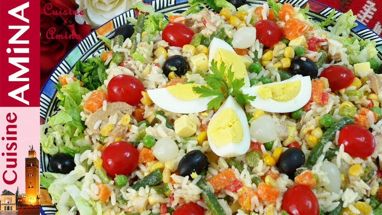 جديد السلطة : سلطة الأرز الغنية و المتكاملة جد راقية