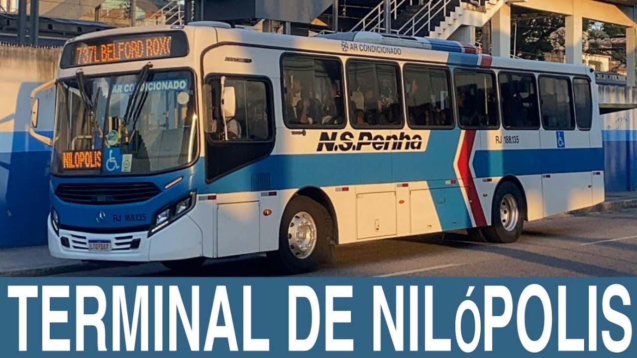 Terminal Rodoviário de Nilópolis-RJ - Movimentação de ônibus #28