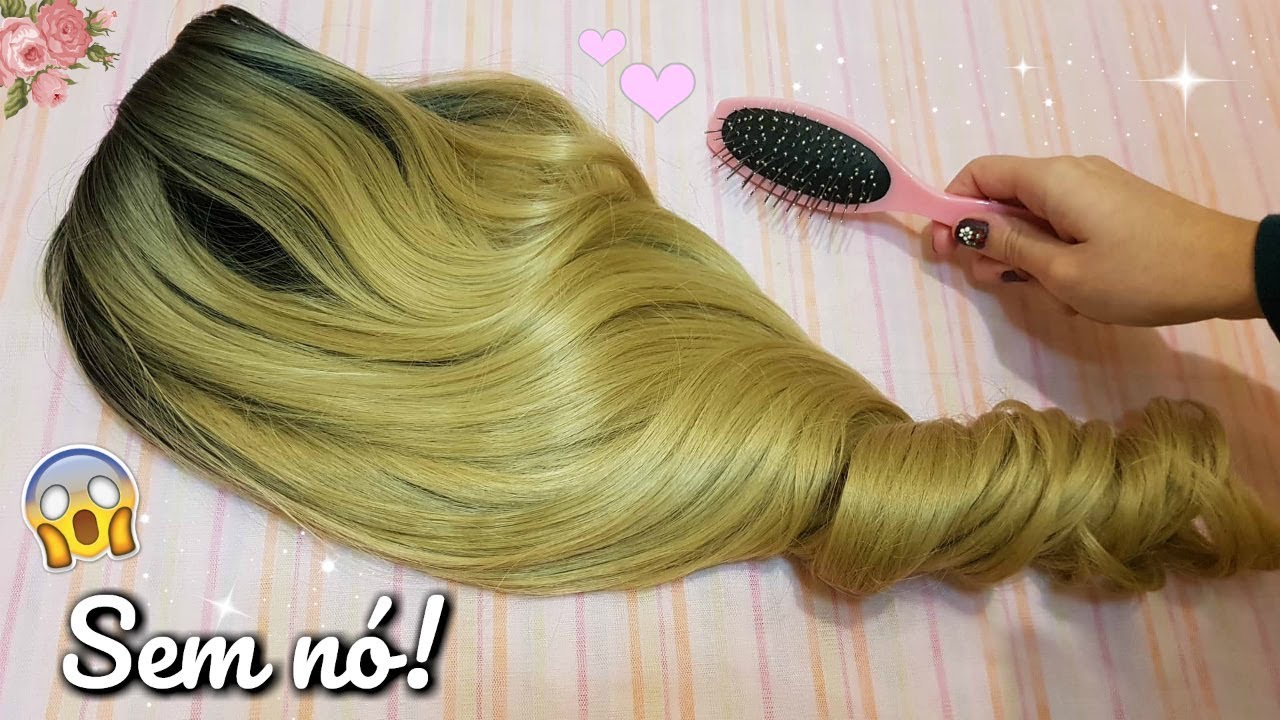 Como pentear a sua peruca sintética ou orgânica 🌻 TUTORIAL PASSO A PASSO