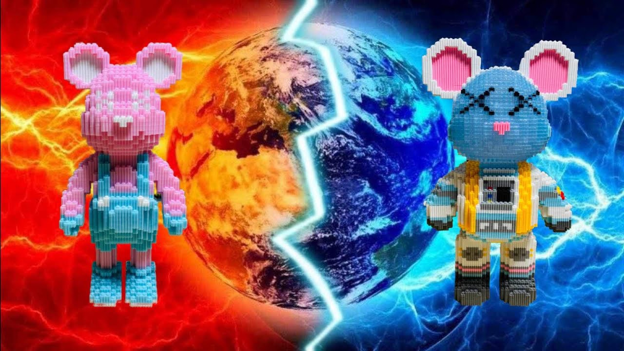LEGO BEAR BRICK 4 . (45cm-33cm)
