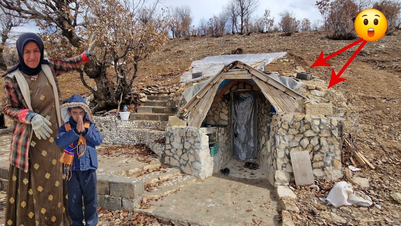  cave mother's initiative in keeping her cave safe when she sensed danger of destruction 😲