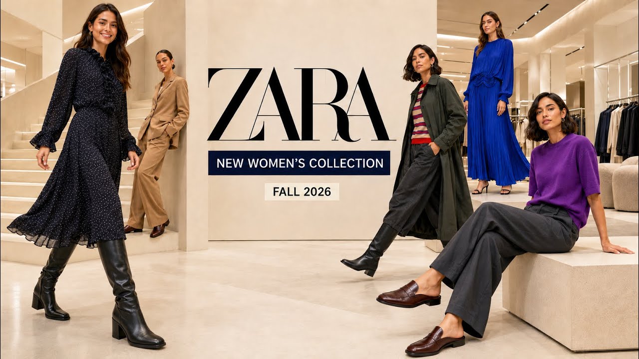 ZARA NEW WOMEN'S COLLECTION FALL 2026  / ZARA NUEVA COLECCION MUJER OTO&Ntilde;O 2026