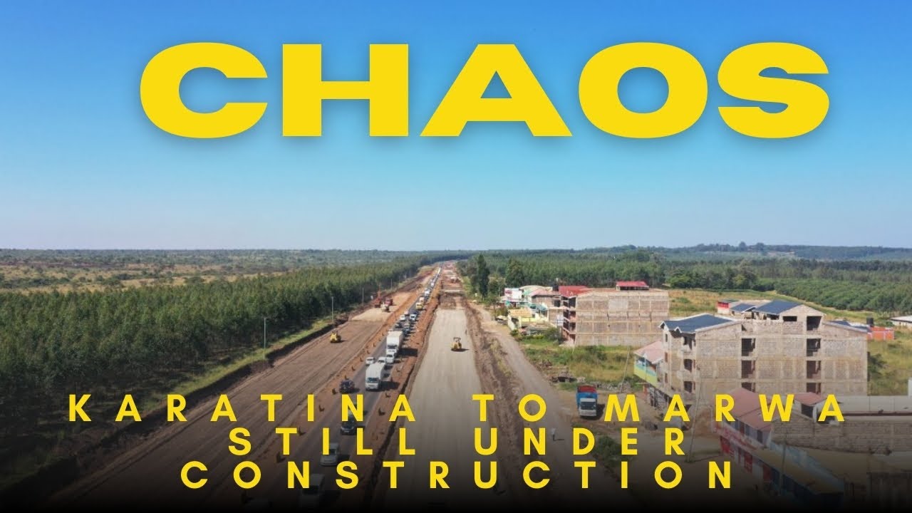 Under Construction But BEAUTIFUL! 🌄 Nairobi to Nyeri A2 Road Trip
