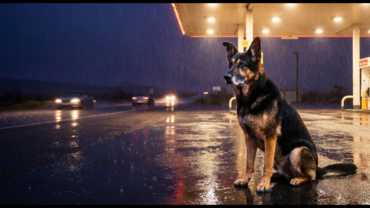 Cruel Family Left The Dog Alone At A Gas Station — Then Returned Begging To Take The Dog Back