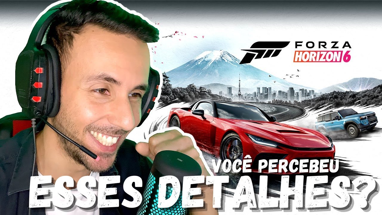 VOCÊ VIU ISSO nos DETALHES de FORZA HORIZON 6? [XBOX, PC, PS5]
