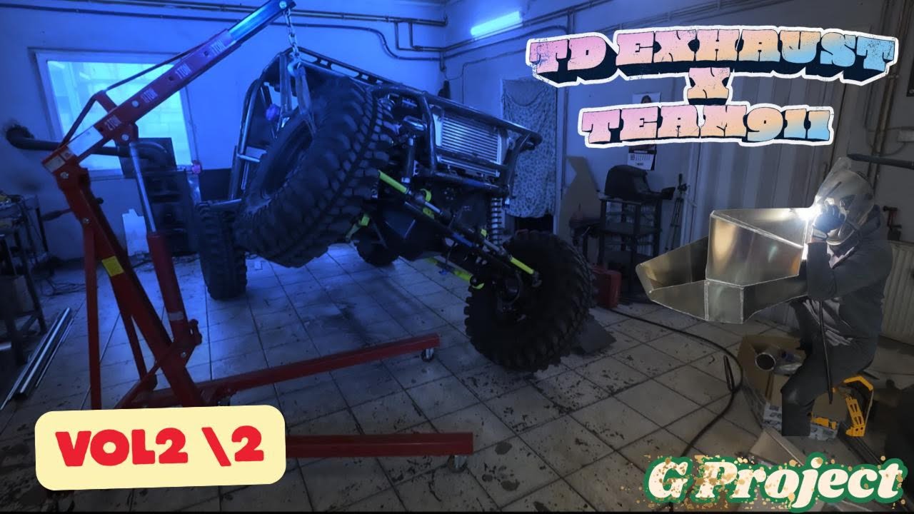 M54B30 Turbo Offroad Project Ep.5 - Tank befejezése + Szívósor részletek | Team911 x TD Exhaust