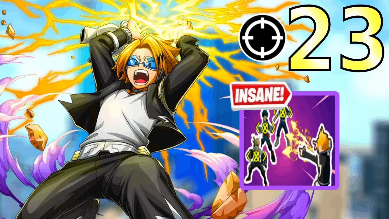 High Kill Purple Denki Ranked Gameplay My Hero Ultra Rumble | MHUR