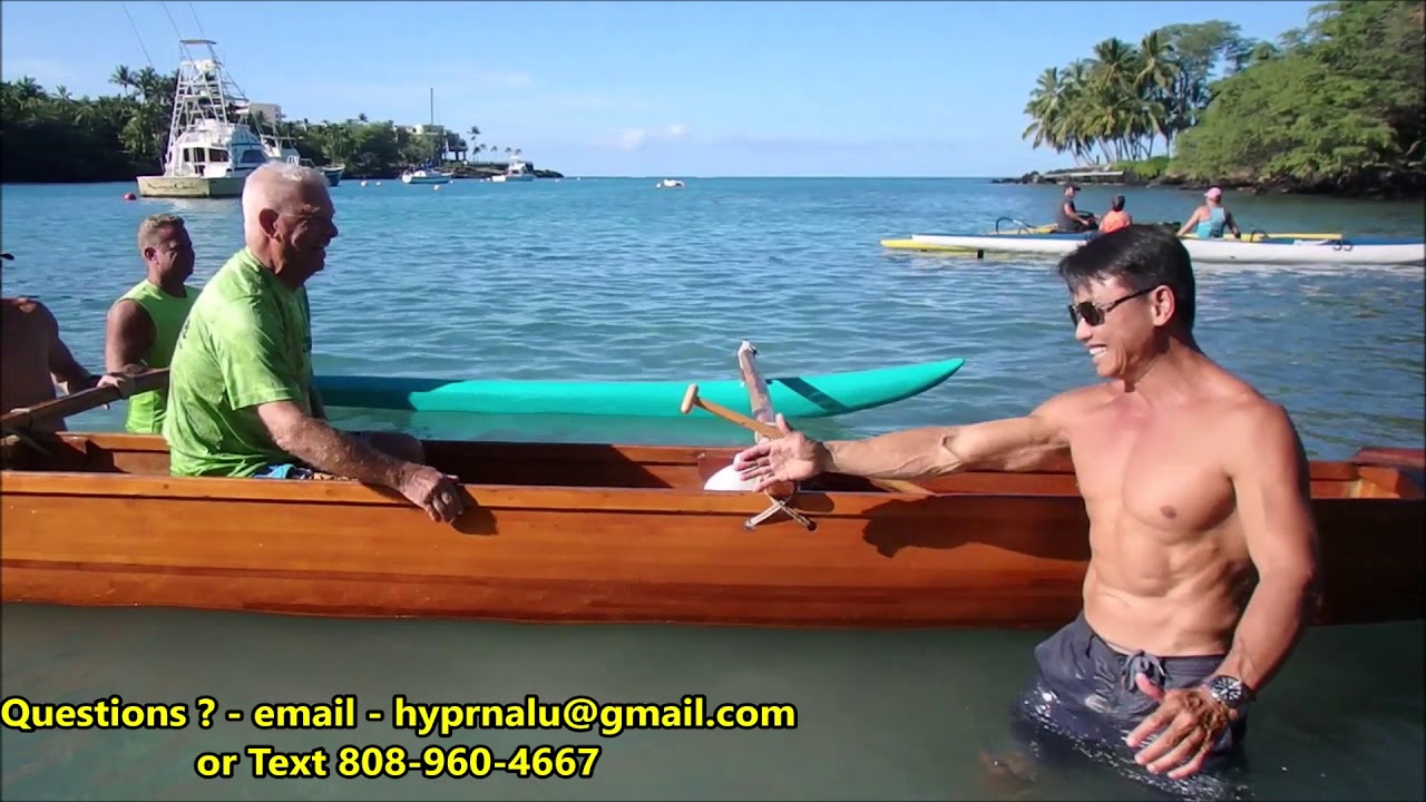 OC-6 Seminar @ Keauhou Canoe Club - The Story of Wayne @ 81 starting Tahitian Forward Stroke