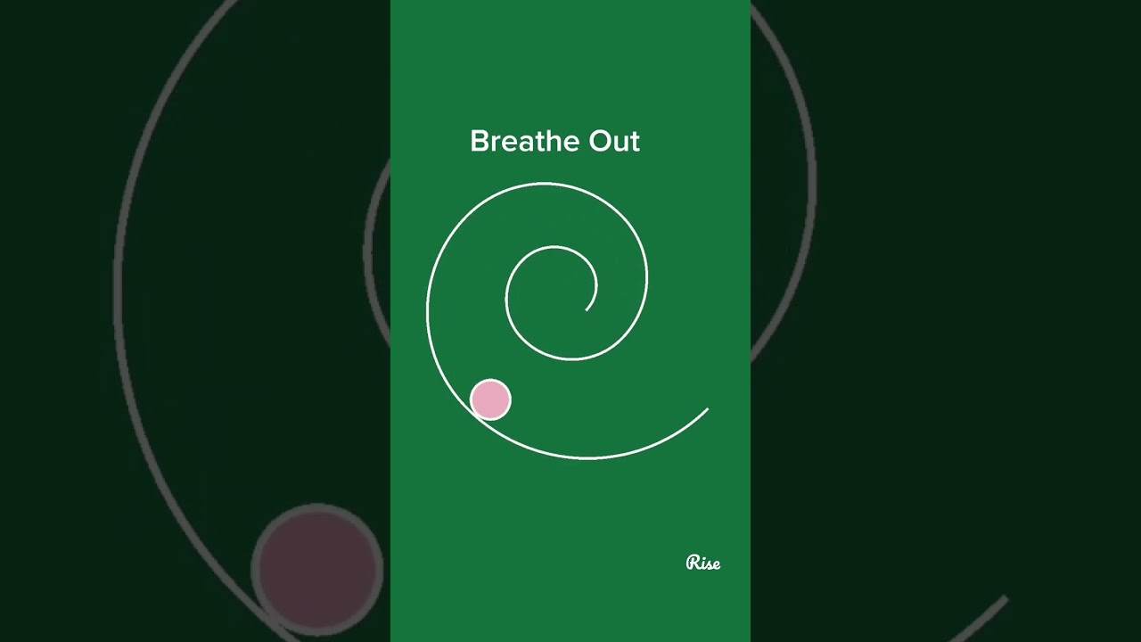 Follow the Ball,  Follow your Breath. Breathing ball exercise.