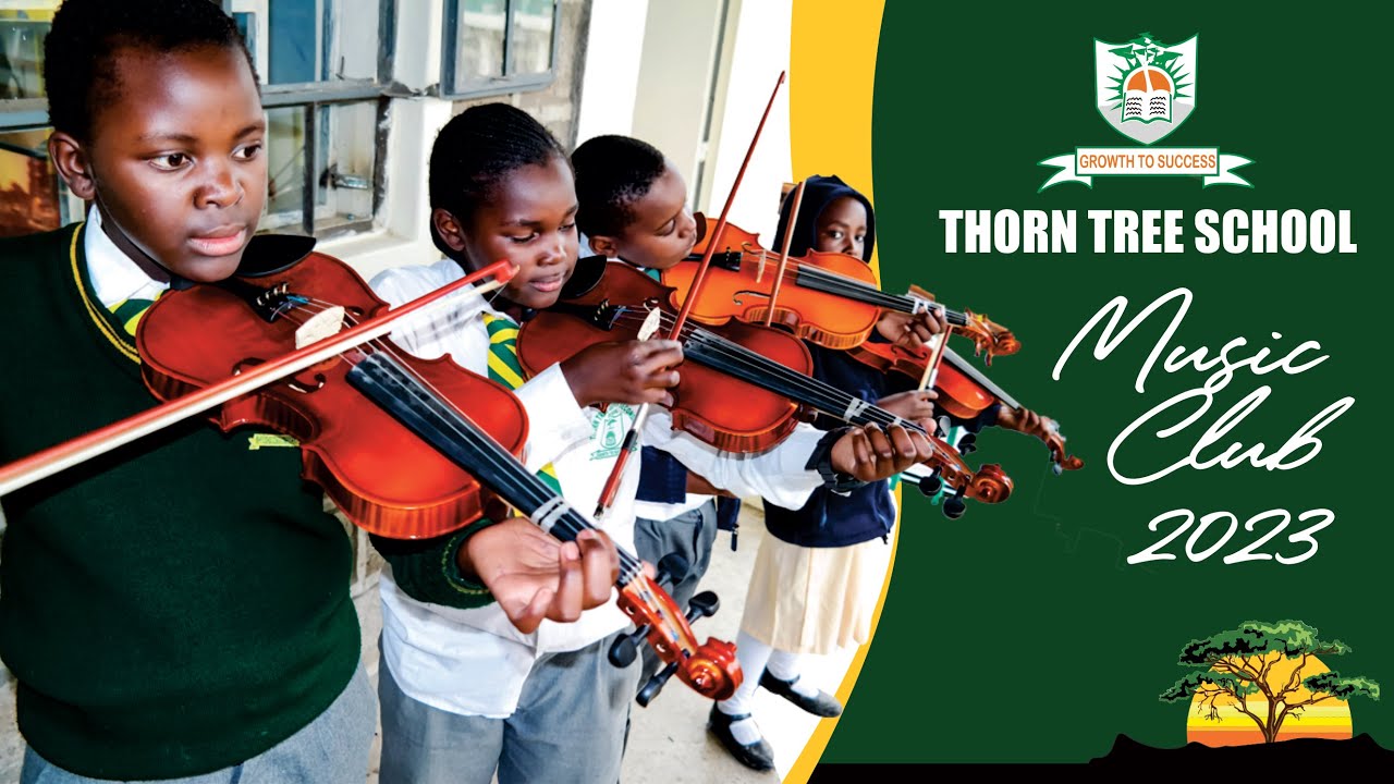 Thorn Tree School Music Club Performing East African Anthem