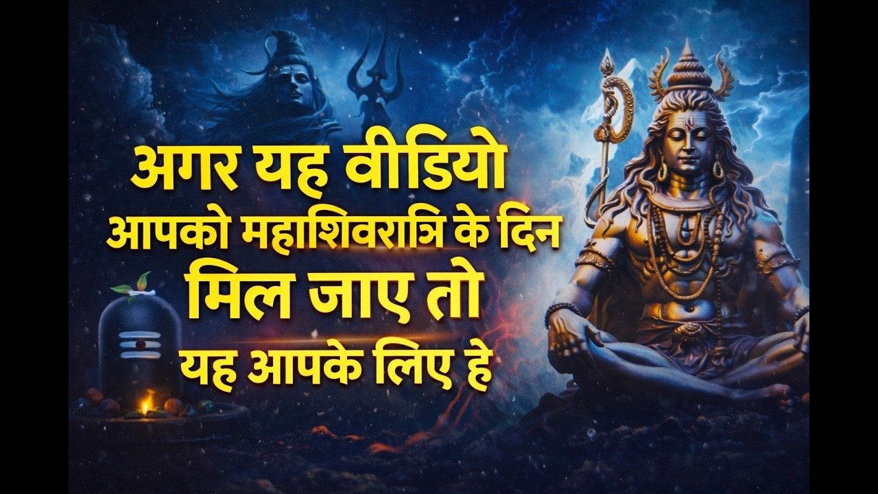 Maha Shivratri 2026:The divine love story - Lord Shiva and Goddess Parvati |Mahadev Loves This Chant