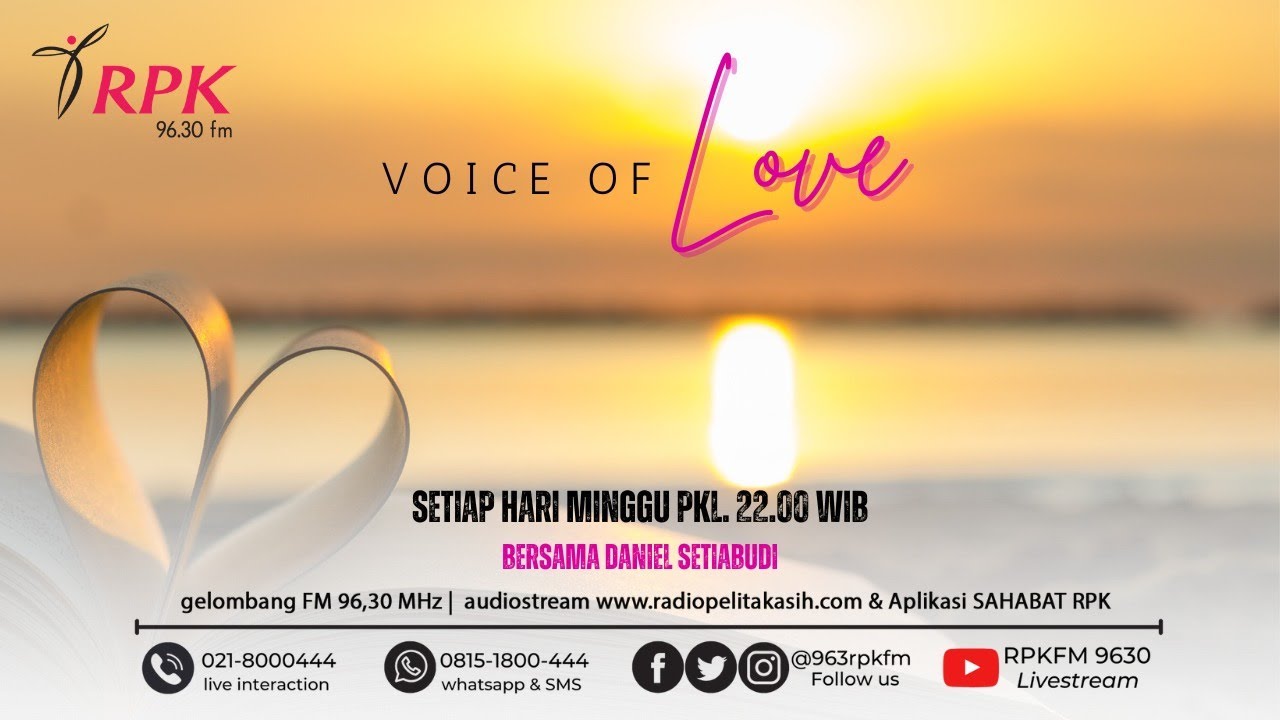 VOICE OF LOVE | SUARA KASIH - Yay.Sidang Jemaat Kristu | MINGGU, 01/02/2026