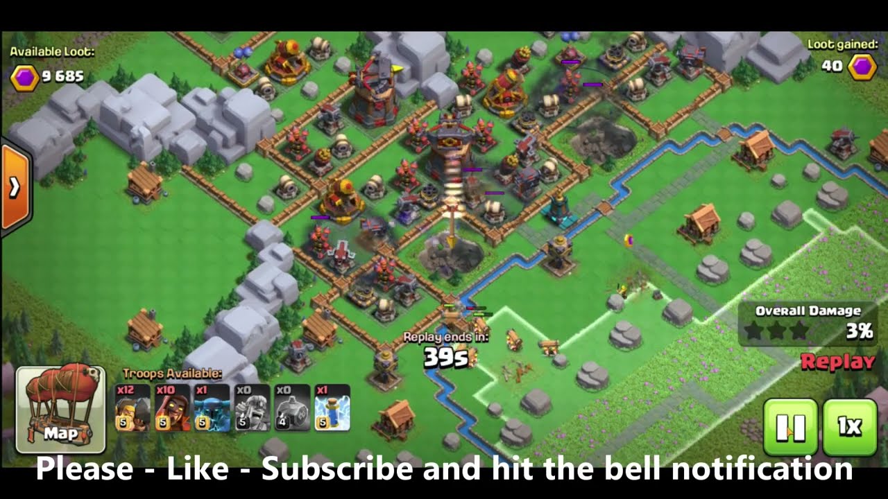 1.1 - Raid Weekend - Golem Quarry - 2 attacks