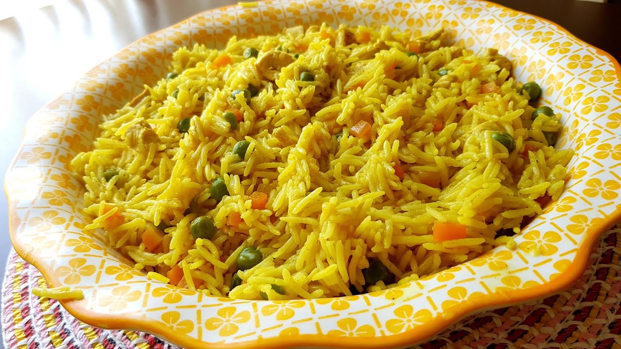 ارز بسمتي بالسكالوب في الكوكوت من أروع ما يكون 5 دقايق يكون واجد و يطيب حبة بحبة😋