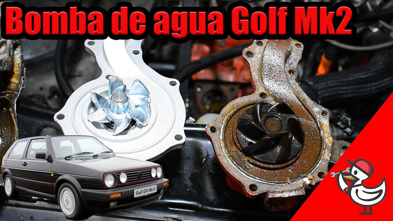¿Cómo cambiar la bomba de agua? Pointer/Golf/Jetta Mk2