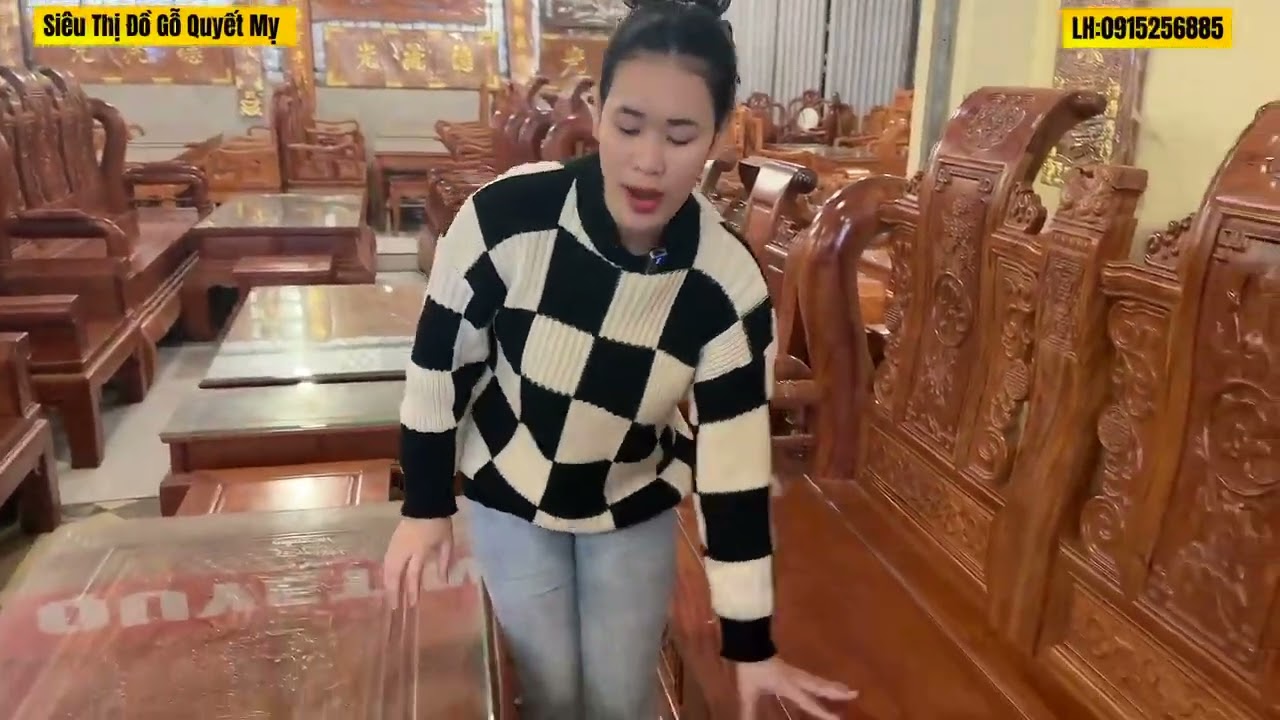 BỘ BÀN GHẾ TẦN THUỶ HOÀNG | SIÊU THỊ ĐỒ GỖ QUYẾT MỴ