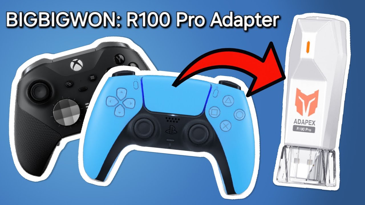 Use Multiple Controllers? (Adapex R100 Pro Controller Adapter) - BIGBIGWON