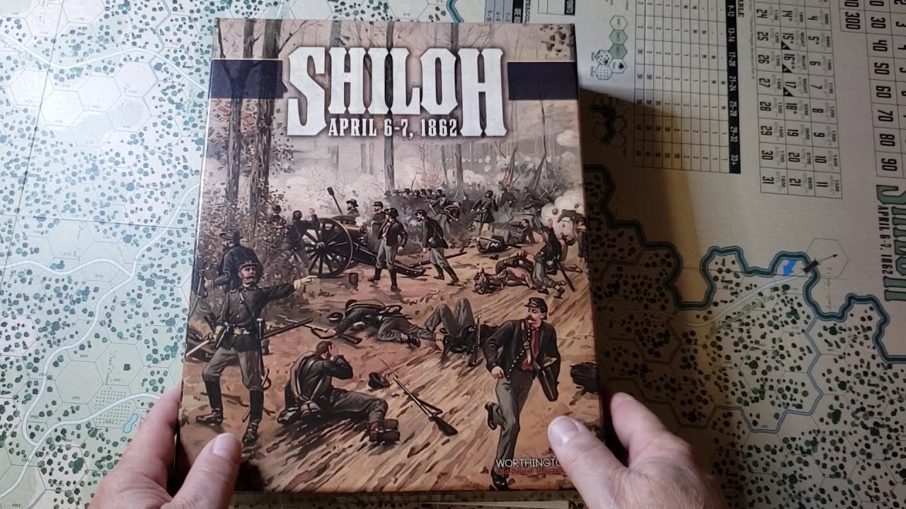 Shiloh Worthington Games American Civil War De-boxed