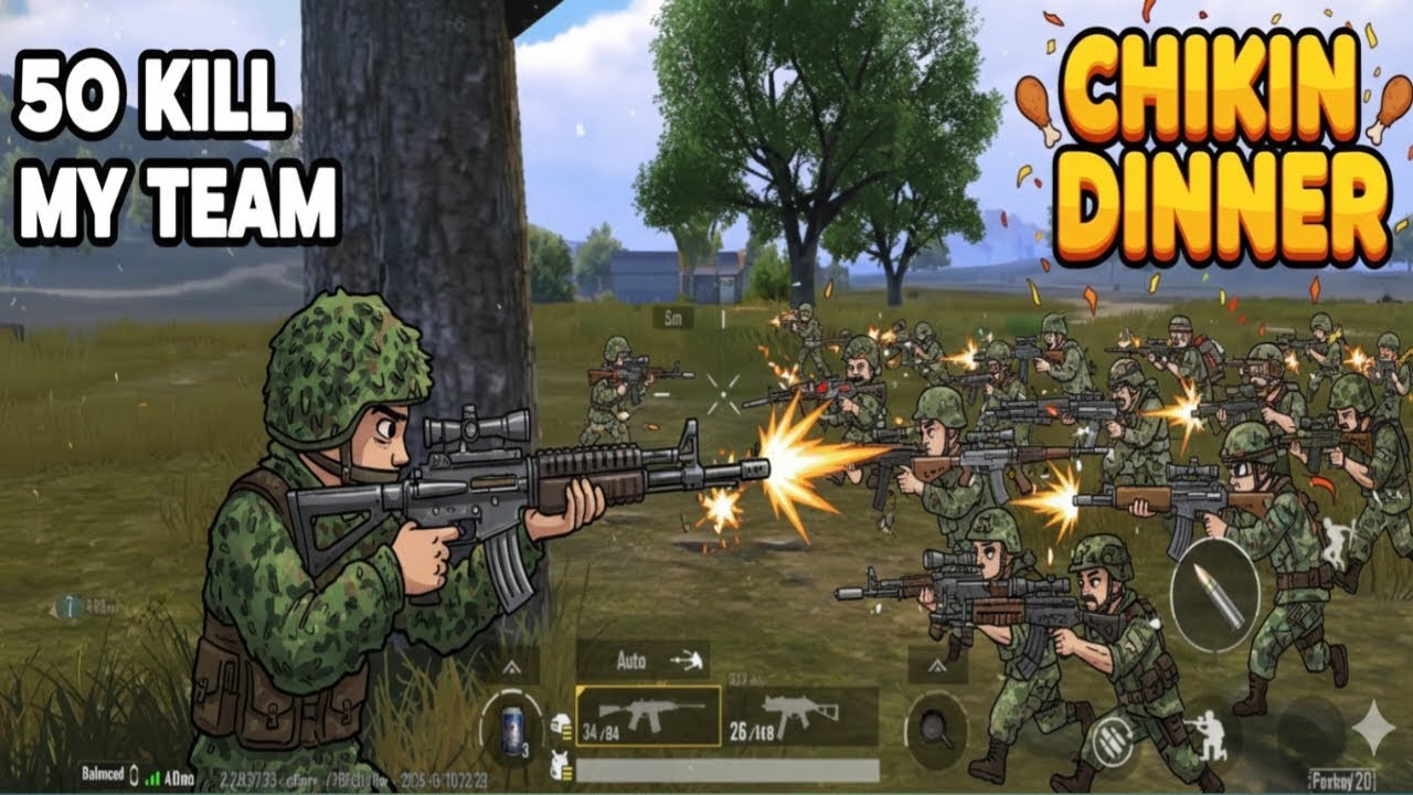 Pubg gameplay😎 chikkin dinner 😛😯😲😮#viral #pubgmobile #pubg #bgmi #pubggameplay 