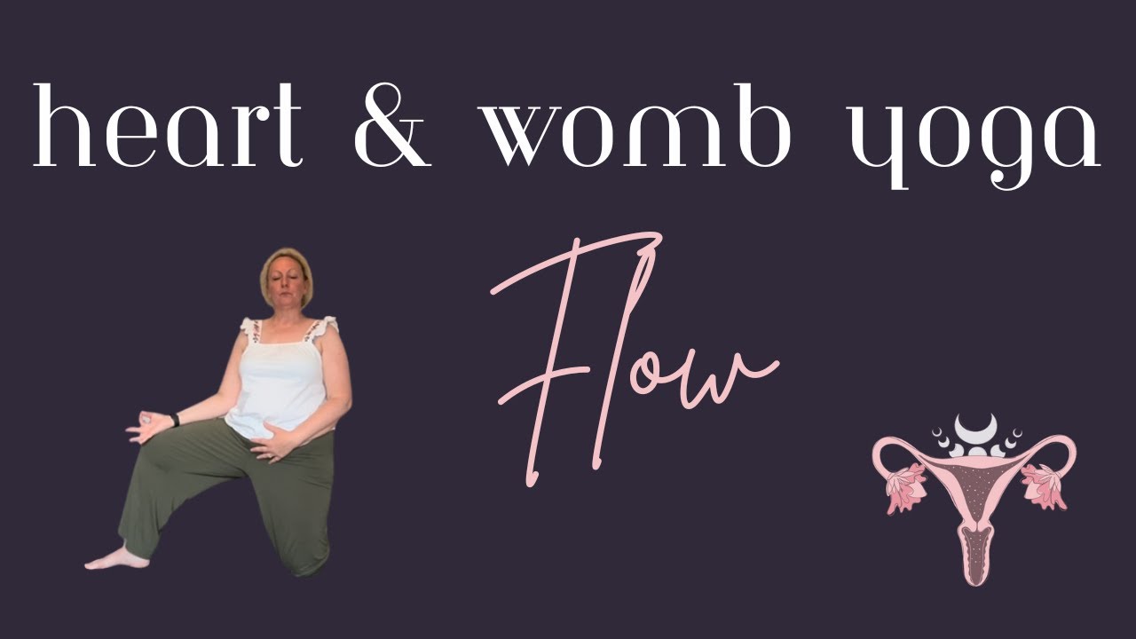 10 Minute Heart & Womb Salutations Yoga Flow | Fertility | Feminine Energy