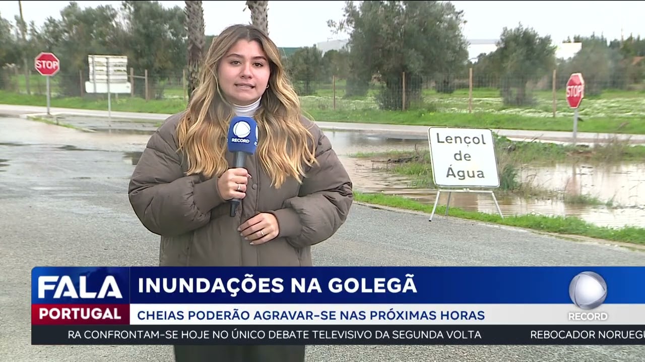 Inundações na Golegã