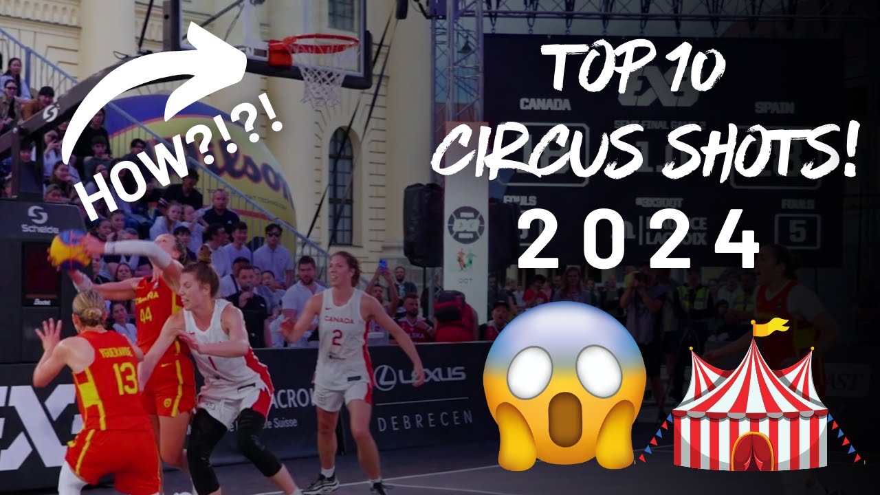 🙌 Basketball Gods working OVERTIME! 😂✨🤩 Your TOP 10 CIRCUS SHOTS of 2024! 🍿🔥