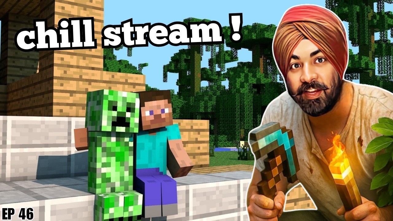 Minecraft Survival EP 46 | Chill Stream 😌 | Relaxing Gameplay & Builds