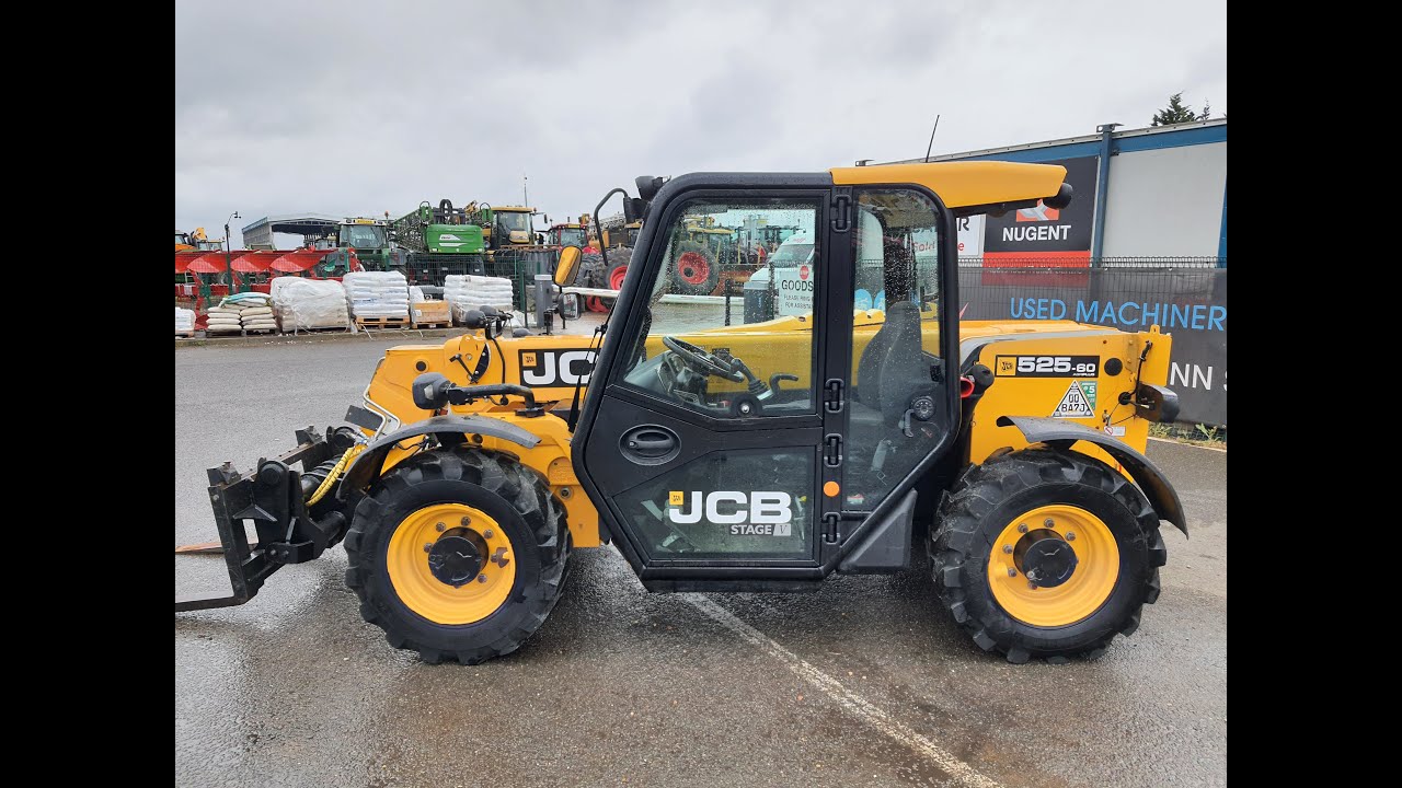 JCB 525-60 Agri Telehandler (2020) For Sale - Walkaround Video