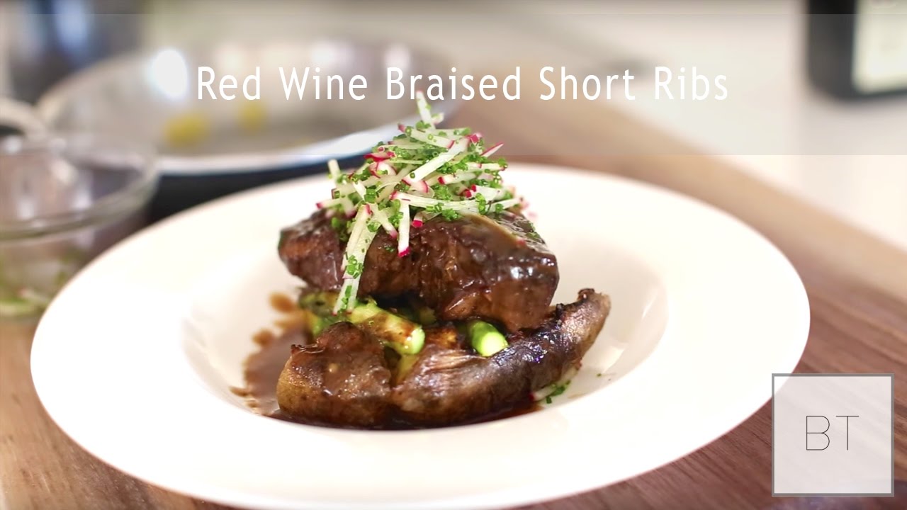 Red Wine Braised Short Ribs