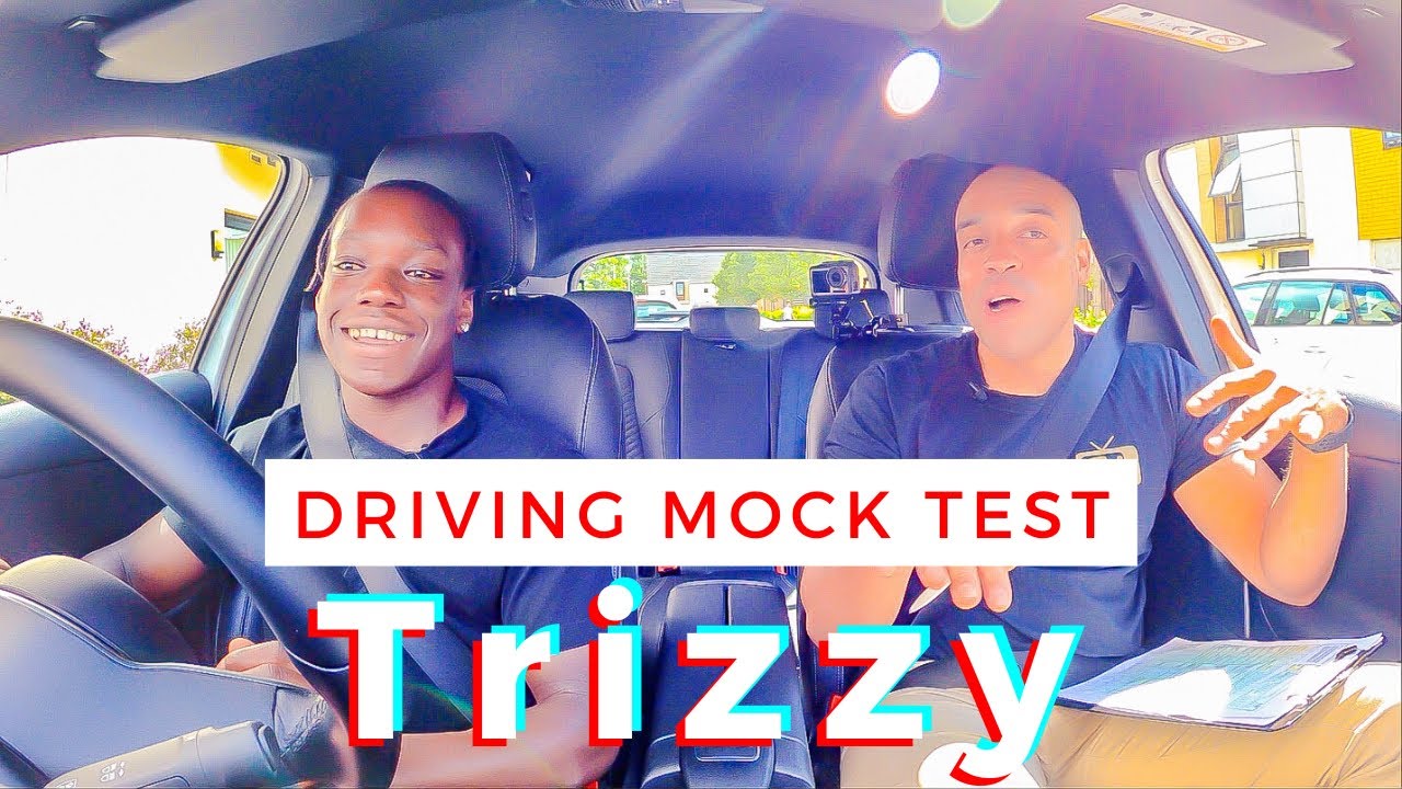 Trizzy Tries A Mock Driving Test at Enfield
